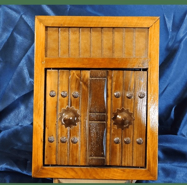 Wooden Box Keychain - 1