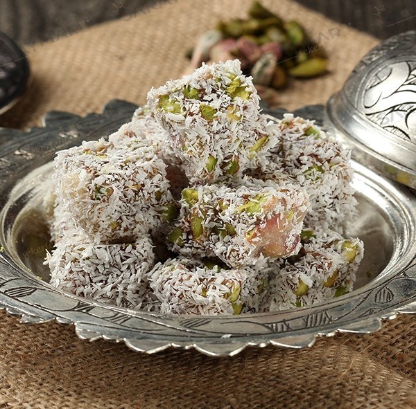 Turkish Delight with Pistachio and Coconut - 1