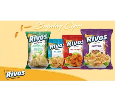 Rivos Wheat Chips 4 Legendary Flavor 