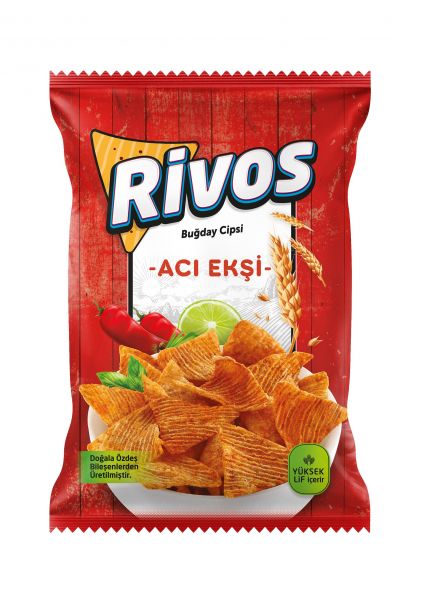 Rivos Wheat Chips (Hot and Sour) - 1