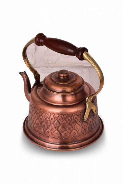 Copper Teapot - 68e - 1